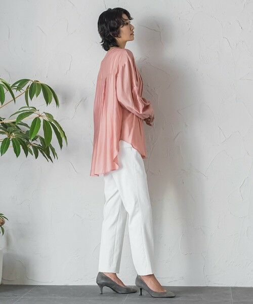 la.f... / ラ・エフ その他パンツ | 【WEB限定/+5cm丈長め】シェルタリングテーパードパンツ | 詳細11