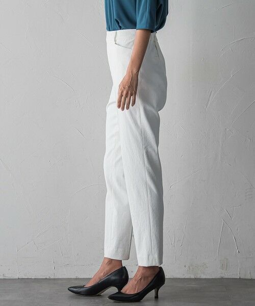 la.f... / ラ・エフ その他パンツ | 【WEB限定/+5cm丈長め】シェルタリングテーパードパンツ | 詳細1