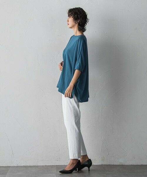 la.f... / ラ・エフ その他パンツ | 【WEB限定/+5cm丈長め】シェルタリングテーパードパンツ | 詳細4