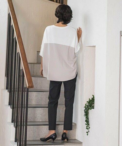 la.f... / ラ・エフ その他パンツ | 【WEB限定/+5cm丈長め】【極・名品パンツ】シェルタリングテーパードパンツ | 詳細30