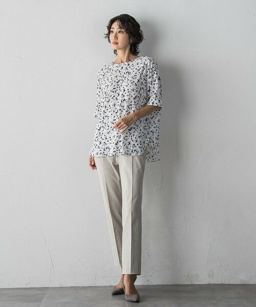 la.f... / ラ・エフ その他パンツ | 【WEB限定/+5cm丈長め】シェルタリングテーパードパンツ | 詳細28