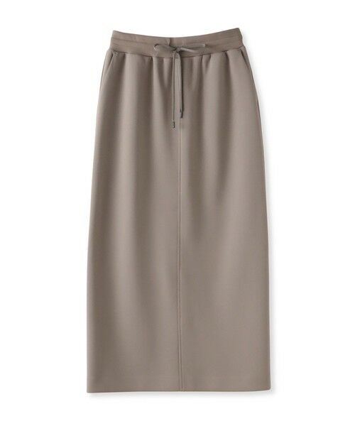 la.f... / ラ・エフ ミニ・ひざ丈スカート | ハイストレッチダンボールスカート（カーキ）