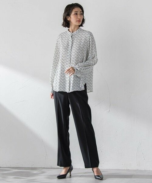 la.f... / ラ・エフ シャツ・ブラウス | ジオメトリック柄ブラウス | 詳細17