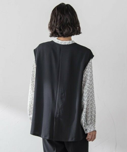 la.f... / ラ・エフ シャツ・ブラウス | ジオメトリック柄ブラウス | 詳細22