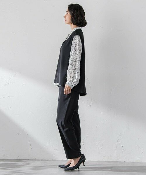 la.f... / ラ・エフ シャツ・ブラウス | ジオメトリック柄ブラウス | 詳細24