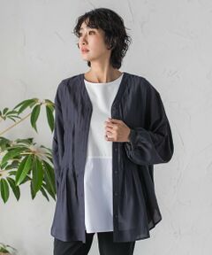 la.f... / ラ・エフ シャツ・ブラウス | 【WEB限定】シルキーローンブラウス