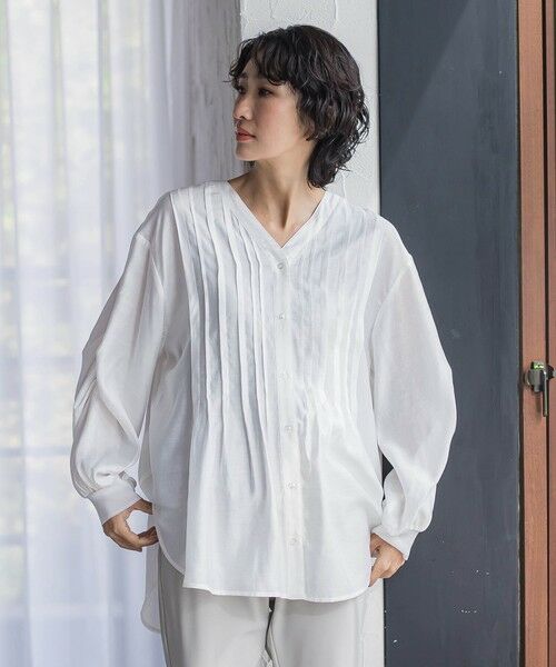 la.f... / ラ・エフ シャツ・ブラウス | 【WEB限定】シルキーローンブラウス | 詳細1