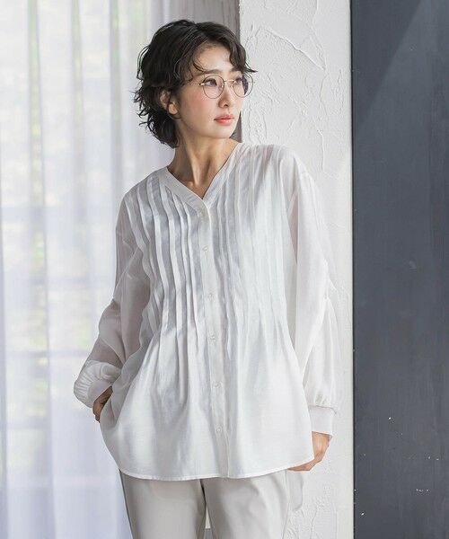la.f... / ラ・エフ シャツ・ブラウス | 【WEB限定】シルキーローンブラウス | 詳細2
