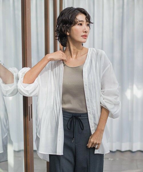 la.f... / ラ・エフ シャツ・ブラウス | 【WEB限定】シルキーローンブラウス | 詳細5