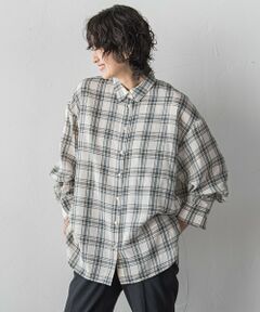 la.f... / ラ・エフ シャツ・ブラウス | 【WEB限定】シアニーチェックシャツ