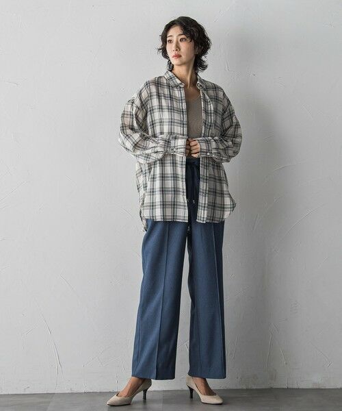 la.f... / ラ・エフ シャツ・ブラウス | 【WEB限定】シアニーチェックシャツ | 詳細11