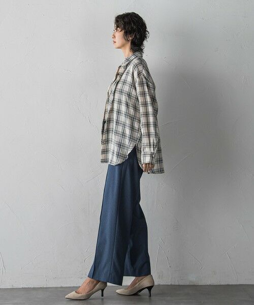 la.f... / ラ・エフ シャツ・ブラウス | 【WEB限定】シアニーチェックシャツ | 詳細12