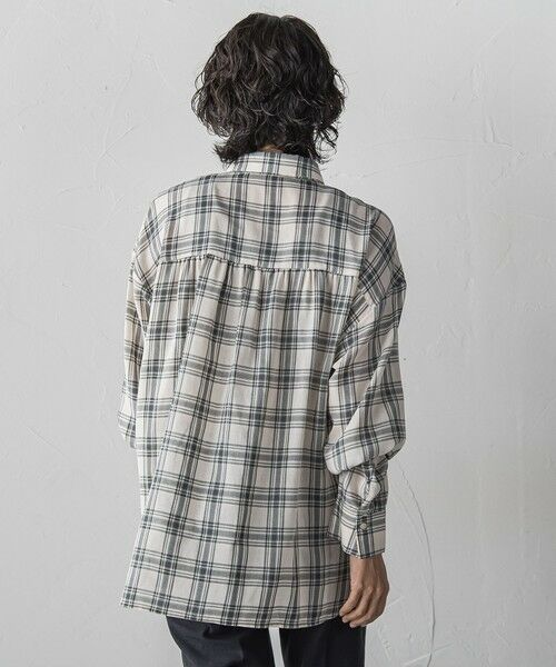 la.f... / ラ・エフ シャツ・ブラウス | 【WEB限定】シアニーチェックシャツ | 詳細3