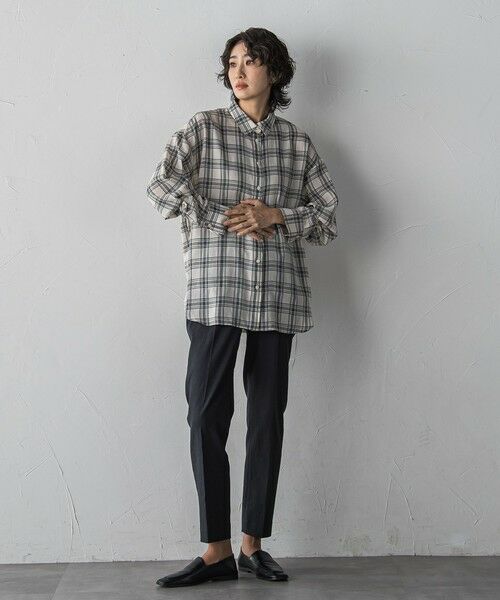 la.f... / ラ・エフ シャツ・ブラウス | 【WEB限定】シアニーチェックシャツ | 詳細4