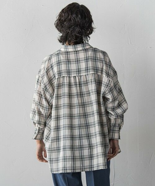 la.f... / ラ・エフ シャツ・ブラウス | 【WEB限定】シアニーチェックシャツ | 詳細8