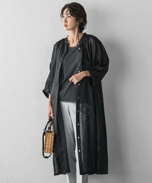 la.f... / ラ・エフ ロング・マキシ丈ワンピース | シアーラミーワンピース | 詳細1