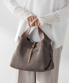 la.f... / ラ・エフ その他小物 | 【VIOLAd'ORO】イタリアンラフィアシート 2WAYトートバッグ