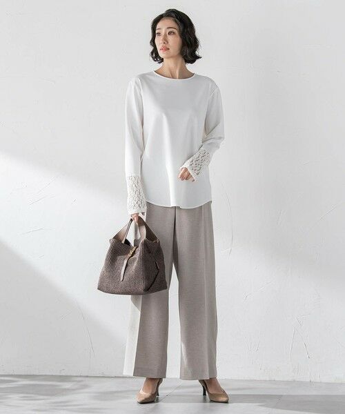 la.f... / ラ・エフ その他小物 | 【VIOLAd'ORO】イタリアンラフィアシート 2WAYトートバッグ | 詳細1