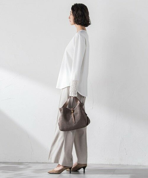 la.f... / ラ・エフ その他小物 | 【VIOLAd'ORO】イタリアンラフィアシート 2WAYトートバッグ | 詳細2