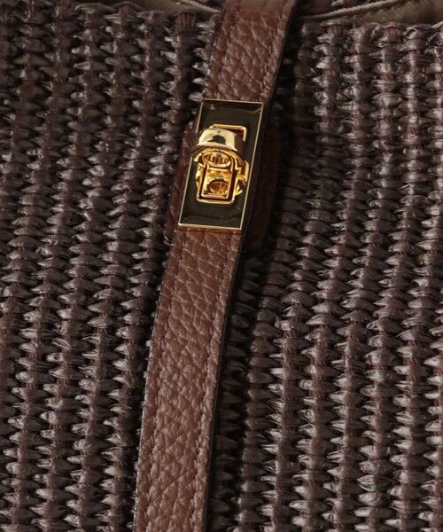 la.f... / ラ・エフ その他小物 | 【VIOLAd'ORO】イタリアンラフィアシート 2WAYトートバッグ | 詳細5