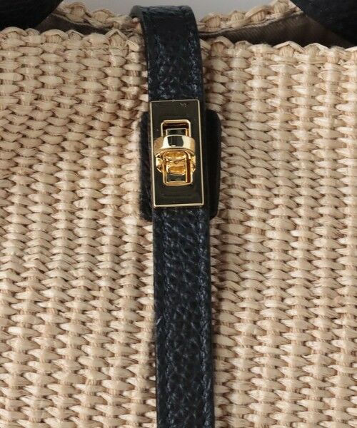 la.f... / ラ・エフ その他小物 | 【VIOLAd'ORO】イタリアンラフィアシート 2WAYトートバッグ | 詳細8