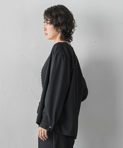 la.f... / ラ・エフ テーラードジャケット | 【選べるSETUP】SUZUSALAジップブルゾン | 詳細2