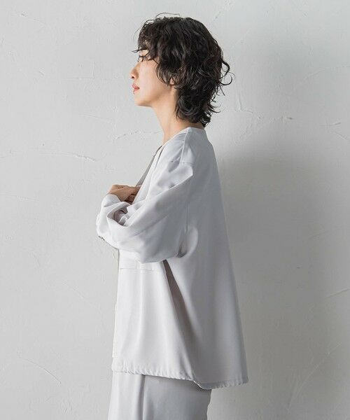 la.f... / ラ・エフ テーラードジャケット | 【選べるSETUP】SUZUSALAジップブルゾン | 詳細10