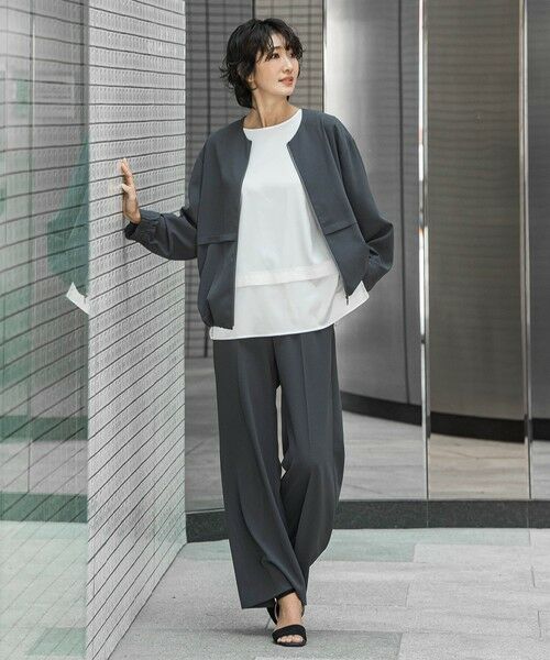 la.f... / ラ・エフ テーラードジャケット | 【選べるSETUP】SUZUSALAジップブルゾン | 詳細27