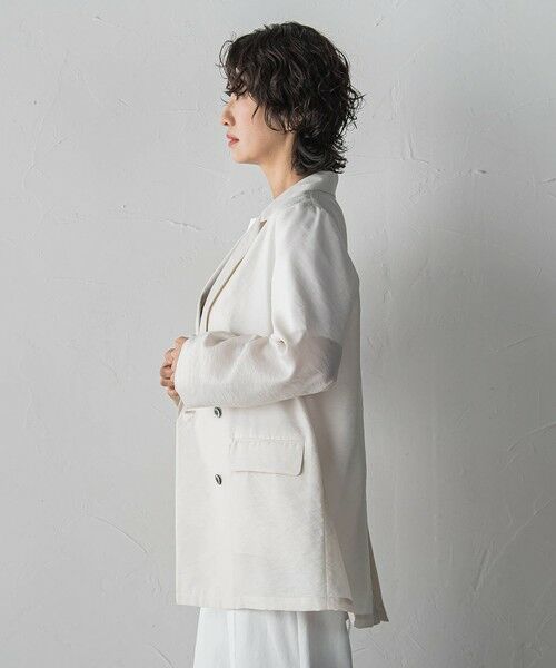 la.f... / ラ・エフ テーラードジャケット | シアータンブラージャケット | 詳細10