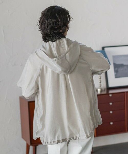 la.f... / ラ・エフ テーラードジャケット | シアーブライトフードブルゾン | 詳細26