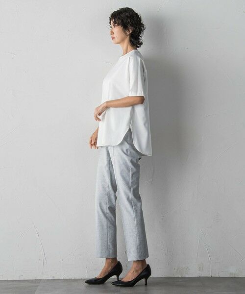 la.f... / ラ・エフ カットソー | バックサテン切り替えスムースカットソー | 詳細5