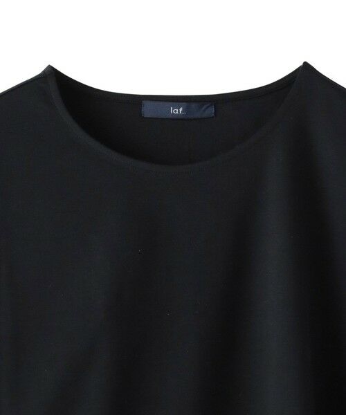 la.f... / ラ・エフ カットソー | ドットスカーフ切り替えカットソー | 詳細18