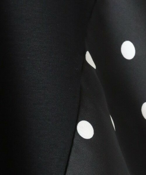 la.f... / ラ・エフ カットソー | ドットスカーフ切り替えカットソー | 詳細21