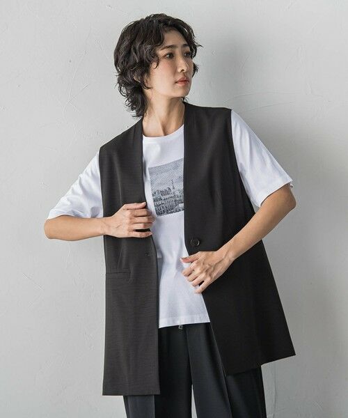 la.f... / ラ・エフ カットソー | 刺繍Tシャツ | 詳細24