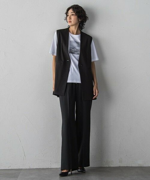 la.f... / ラ・エフ カットソー | 刺繍Tシャツ | 詳細25