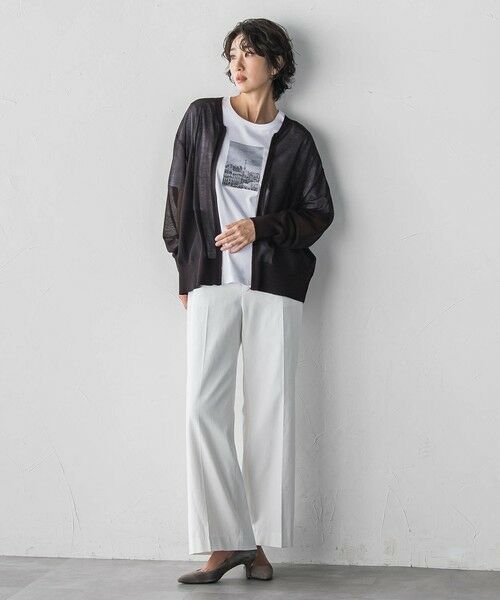 la.f... / ラ・エフ カットソー | 刺繍Tシャツ | 詳細4