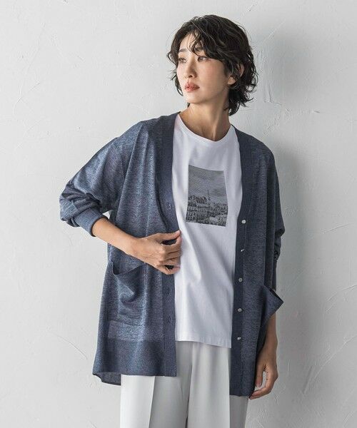 la.f... / ラ・エフ カットソー | 刺繍Tシャツ | 詳細7