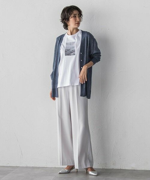 la.f... / ラ・エフ カットソー | 刺繍Tシャツ | 詳細8