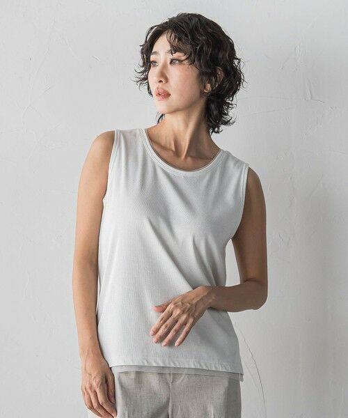 la.f... / ラ・エフ キャミソール・チューブトップ | ラメテレコタンクトップ | 詳細1