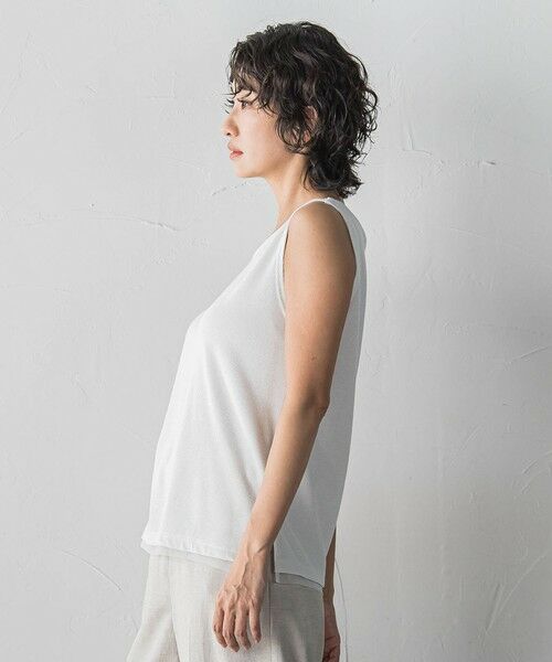 la.f... / ラ・エフ キャミソール・チューブトップ | ラメテレコタンクトップ | 詳細2