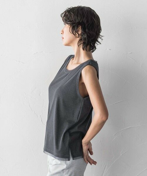 la.f... / ラ・エフ キャミソール・チューブトップ | ラメテレコタンクトップ | 詳細18