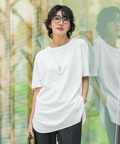 la.f... / ラ・エフ カットソー | 【WEB限定】マシュマロポンチチュニックTシャツ | 詳細2