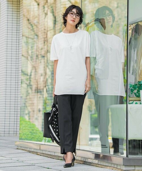 la.f... / ラ・エフ カットソー | 【WEB限定】マシュマロポンチチュニックTシャツ | 詳細6