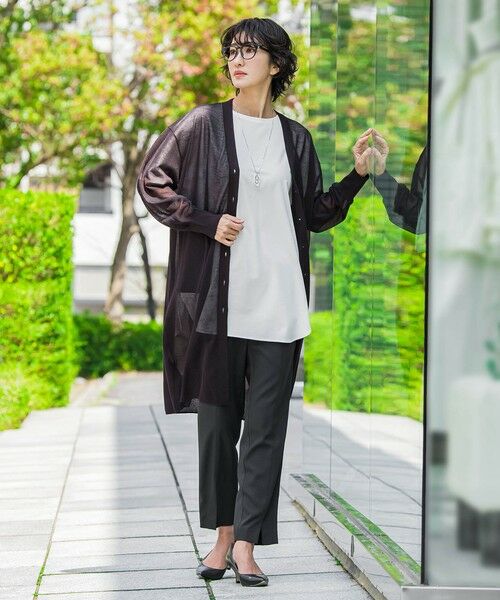 la.f... / ラ・エフ カットソー | 【WEB限定】マシュマロポンチチュニックTシャツ | 詳細10