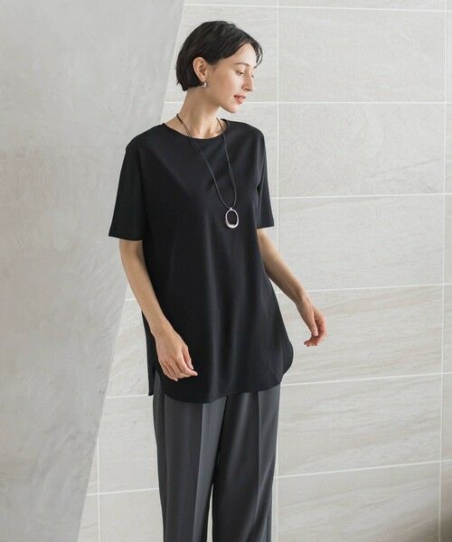 la.f... / ラ・エフ カットソー | 【WEB限定】”細身パンツも怖くない”Tシャツチュニック | 詳細30