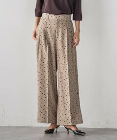 la.f... / ラ・エフ その他パンツ | リネンライクスラブドットパンツ