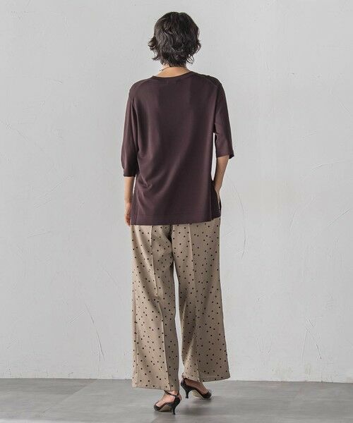 la.f... / ラ・エフ その他パンツ | リネンライクスラブドットパンツ | 詳細9