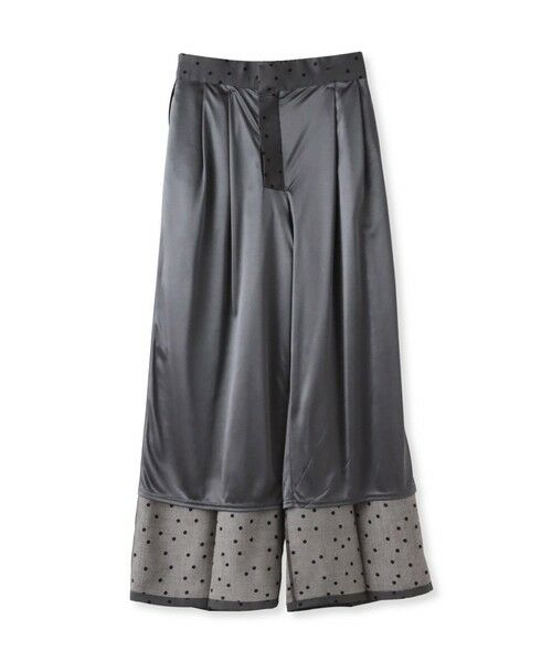 la.f... / ラ・エフ その他パンツ | リネンライクスラブドットパンツ | 詳細17