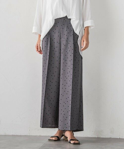 la.f... / ラ・エフ その他パンツ | リネンライクスラブドットパンツ | 詳細21