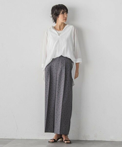 la.f... / ラ・エフ その他パンツ | リネンライクスラブドットパンツ | 詳細22